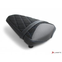 LUIMOTO DIAMOND Passenger Seat Covers for the YAMAHA YZF R3 (2015+) & YZF-R25 (2015+)